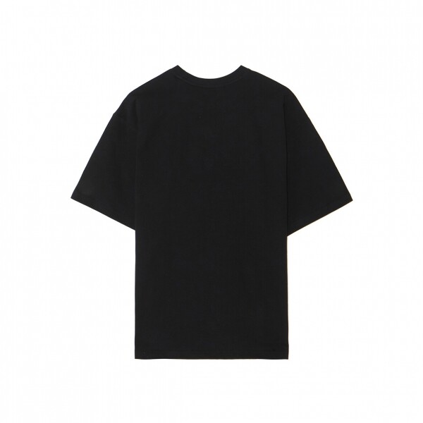 1215 디자이너스,고양이 반팔 티셔츠 (블랙)